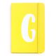 Notebook I saw this - letter G
