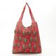 Eco Chic - Foldaway Shopper - A26RD - Red - Highland Cow 