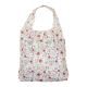 Eco Chic - Foldaway Shopper - A61BG - Beige - Floral NIEUW