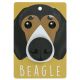 Hondenriemhanger (Pooch Pal) - DL36 - Beagle - Tri Colour