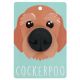 Hondenriemhanger (Pooch Pal) - DL59 - Cockerpoo