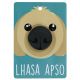 Hondenriemhanger (Pooch Pal) - DL85 - Lhasa Apso