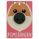 Hondenriemhanger (Pooch Pal) - DL92 - Pomeranian