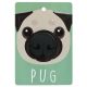 Hondenriemhanger (Pooch Pal) - DL97 - Pug - Fawn