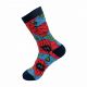 ECO CHIC - Bamboo Sock - SK12BU - Blue Poppies