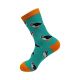 ECO CHIC - Bamboo Sock - SK10BU - Blue Puffin