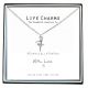 Life Charms - LC035N - Verzilverde Collier - Ballerina