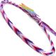 660037 - WB Friendship Bracelet - D7 Pink/Purple