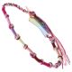 ST Friendship Bracelet - B6 Pink-Lila-White