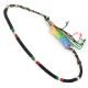 ST Friendship Bracelet - E8 Black/Red