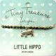 Tiny Trease armband - Little Hippo