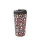 Eco Chic - The Travel Mug  (thermosbeker) - N14 - Black - Ditsy   