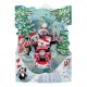 Santoro Swing Card - XSC206 - Sledging Penguins  