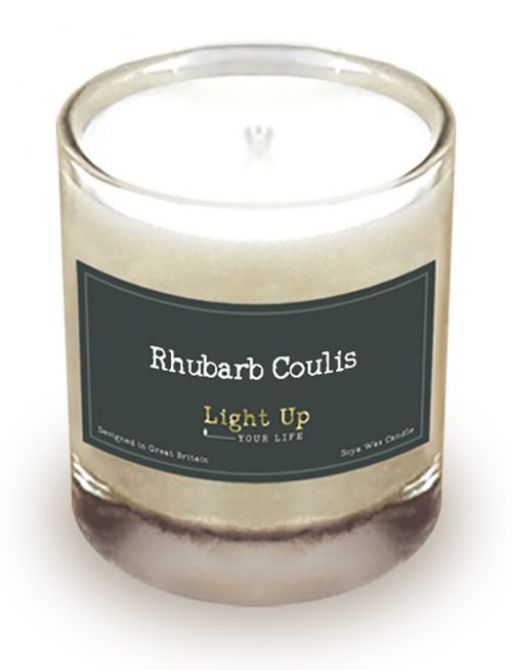 Light Up kaars - Rhubarb Coulis