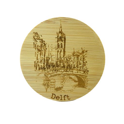Bamboe deksel - Delft - Olde Kerk 