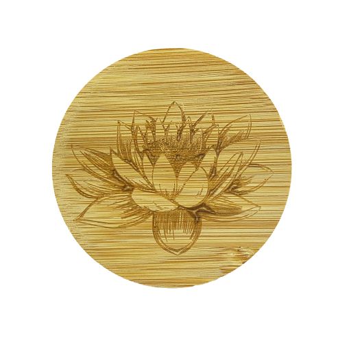 Bamboe deksel - Lotus 