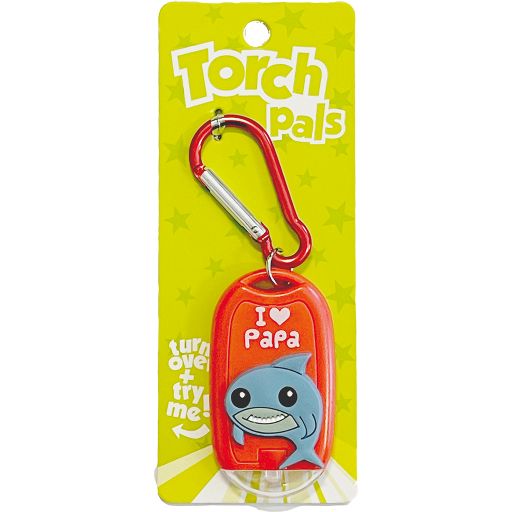 Torch Pal - TPD18 - I ♥ Papa (Haai)