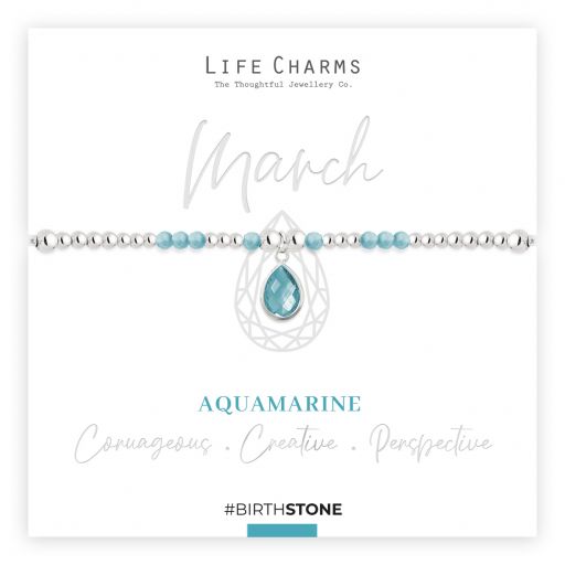 Life Charms - BS03 - Birthstone - March
