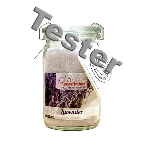 TESTER Candle Factory - Baby Jumbo - Kaars - Lavender 