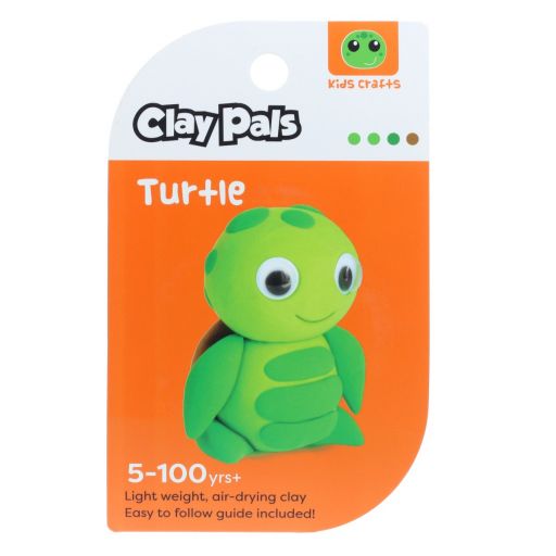 Clay Pals kleisetje - Turtle (Schildpad) 