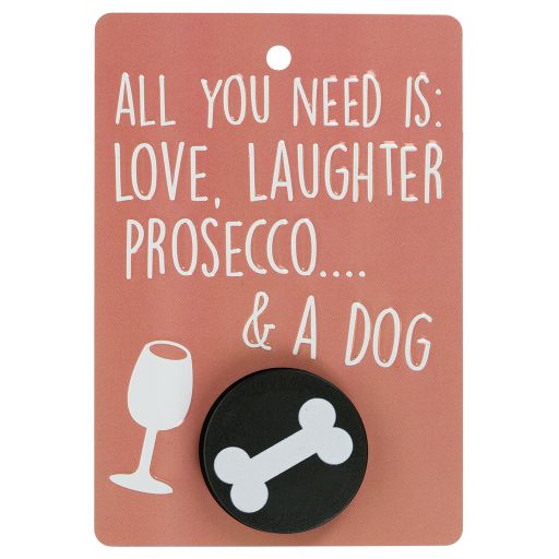 Hondenriemhanger (Pooch Pal) - DL24 - Prosecco & A Dog