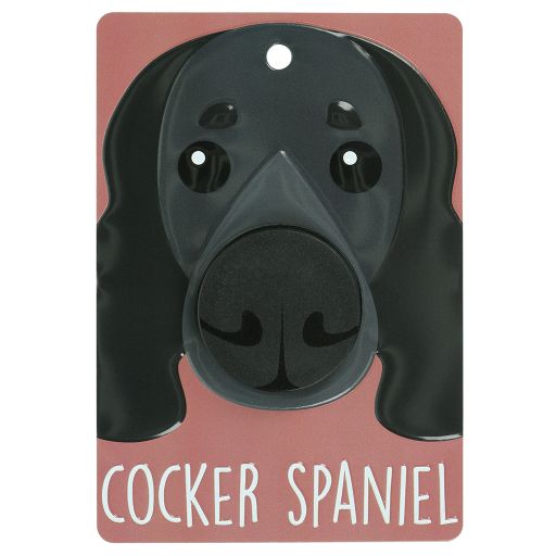 Hondenriemhanger (Pooch Pal) - DL56 - Cocker Spaniel - Black