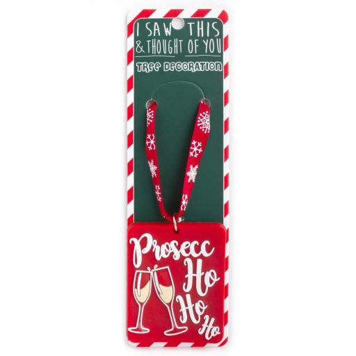 ISXM0121 Tree Decoration - Proseco ho ho