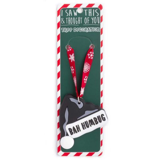 ISXM0127 Tree Decoration - Bah Hambug