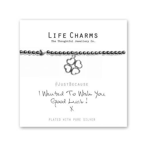 480246- Life Charms - LC046BW - Just because - Good Luck