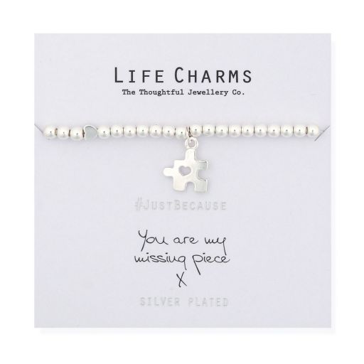 480282 Life Charms - LC082BW - Just because - You are my missing Piece