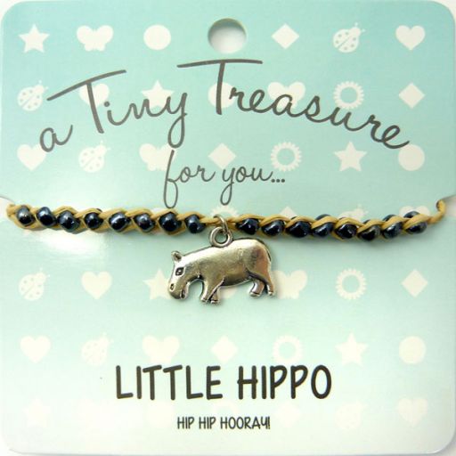 Tiny Trease armband - Little Hippo