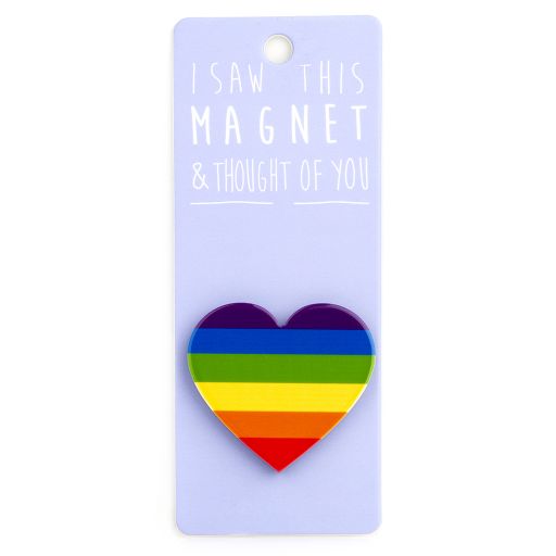 I saw this Magnet and .... - MA116 - Rainbow Heart