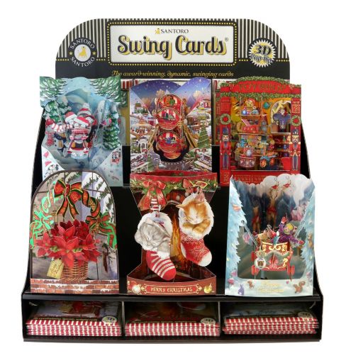 Tafel display (leeg) voor Santoro Swing Cards 