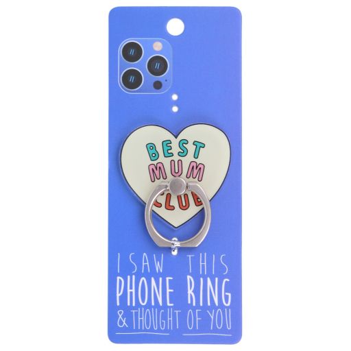 Phone Ring Holder - PR017 - I Saw this & thought of You - Best Mum Club 