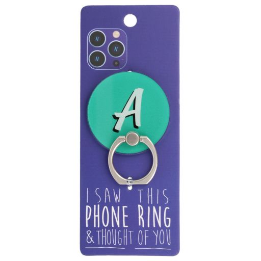 Phone Ring Holder - PR026 - I Saw this & thought of You - A