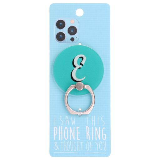 Phone Ring Holder - PR030 - I Saw this & thought of You - E