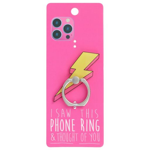 Phone Ring Holder - PR064 - I Saw This Phone Ring - Bolt