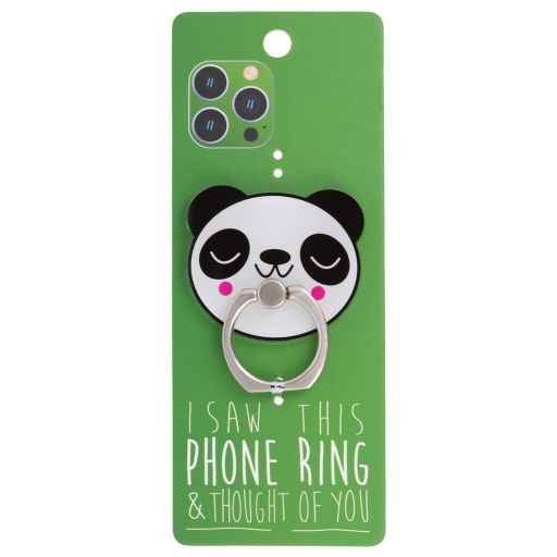 Phone Ring Holder _ PR150 - I Saw This Phone Ring - Panda