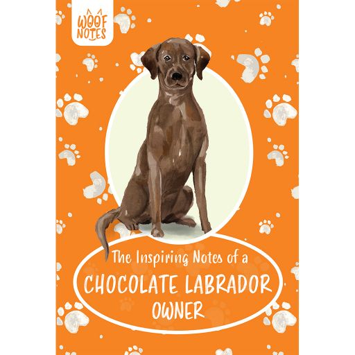 Notebook WOOF - Chocolate Labrador